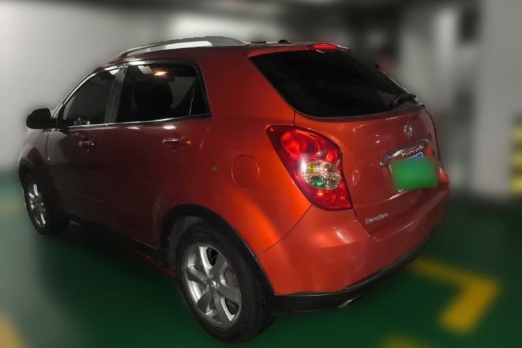 Used SsangYong Korando 2011 2.0T Diesel Two-Wheel Drive Automatic Luxury Navigation Edition Rear Left 45 Deg