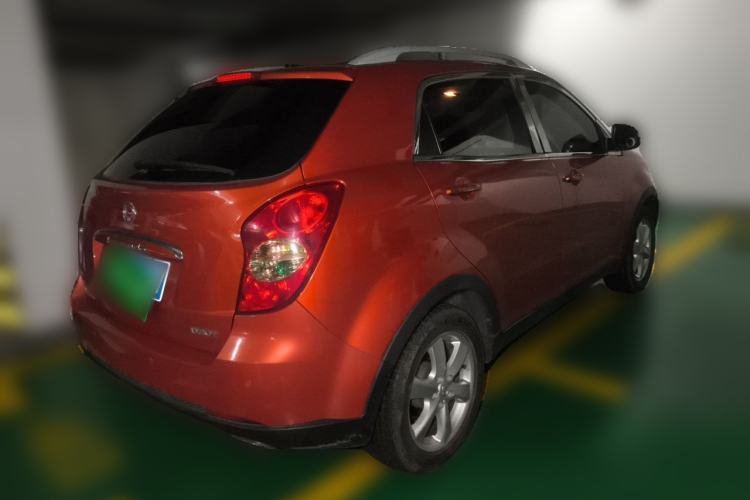 Used SsangYong Korando 2011 2.0T Diesel Two-Wheel Drive Automatic Luxury Navigation Edition Rear Right 45 Deg