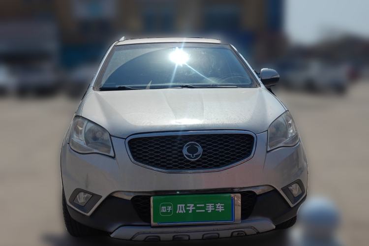 Used SsangYong Korando 2011 2.0T Diesel Two-Wheel Drive Automatic Luxury Navigation Edition Front