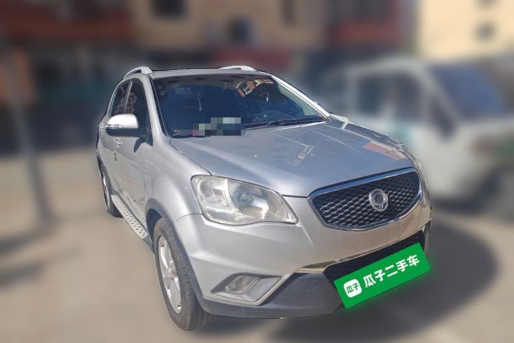 Used SsangYong Korando 2011 2.0T Diesel 4x4 Automatic Elite Navigation Edition Front Right 45 Deg