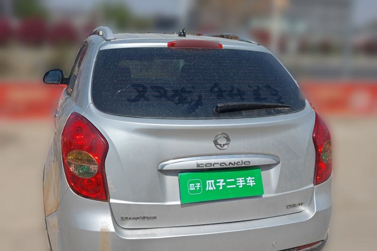 Used SsangYong Korando 2011 2.0T Diesel Two-Wheel Drive Automatic Luxury Navigation Edition Rear