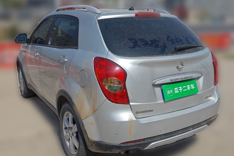 Used SsangYong Korando 2011 2.0T Diesel Two-Wheel Drive Automatic Luxury Navigation Edition Rear Left 45 Deg