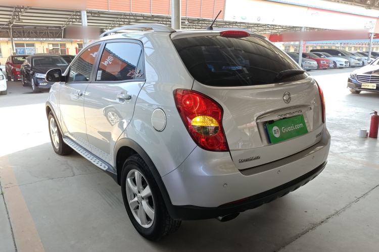 Used SsangYong Korando 2011 2.0T Diesel Two-Wheel Drive Automatic Luxury Navigation Edition Rear Left 45 Deg