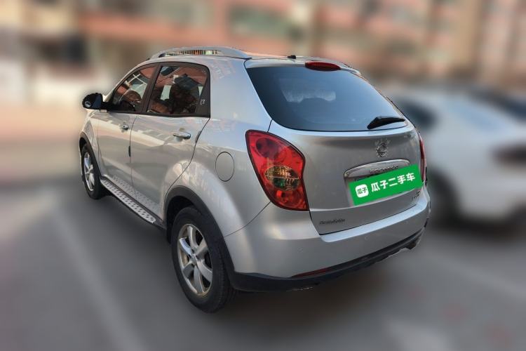 Used SsangYong Korando 2011 2.0T Diesel 4x4 Automatic Elite Navigation Edition Rear Left 45 Deg