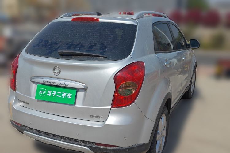 Used SsangYong Korando 2011 2.0T Diesel Two-Wheel Drive Automatic Luxury Navigation Edition Rear Right 45 Deg