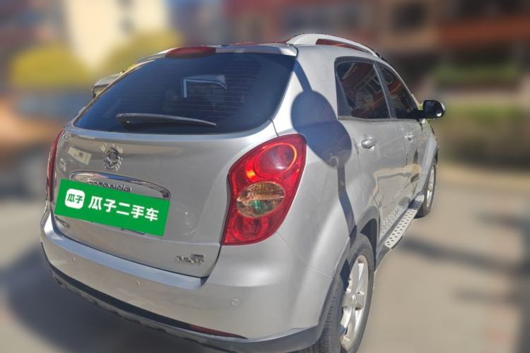 Used SsangYong Korando 2011 2.0T Diesel 4x4 Automatic Elite Navigation Edition Rear Right 45 Deg