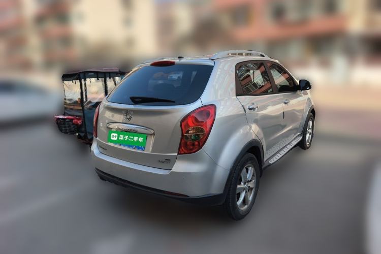 Used SsangYong Korando 2011 2.0T Diesel 4x4 Automatic Elite Navigation Edition Rear Right 45 Deg