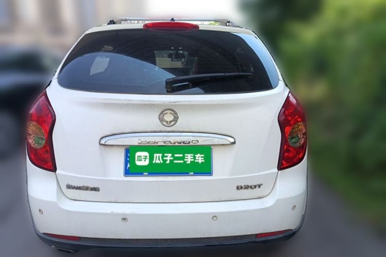 Used SsangYong Korando 2011 2.0T Diesel Two-Wheel Drive Automatic Elite Navigation Version Rear