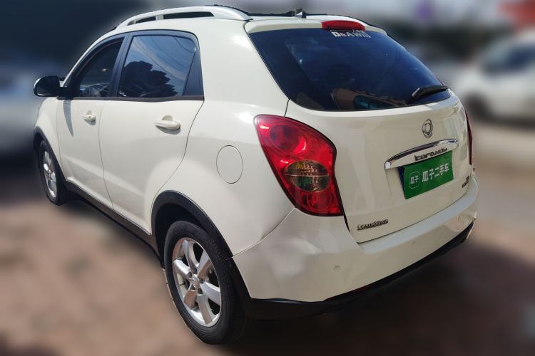 Used SsangYong Korando 2011 2.0T Diesel 4x4 Automatic Elite Navigation Edition Rear Left 45 Deg