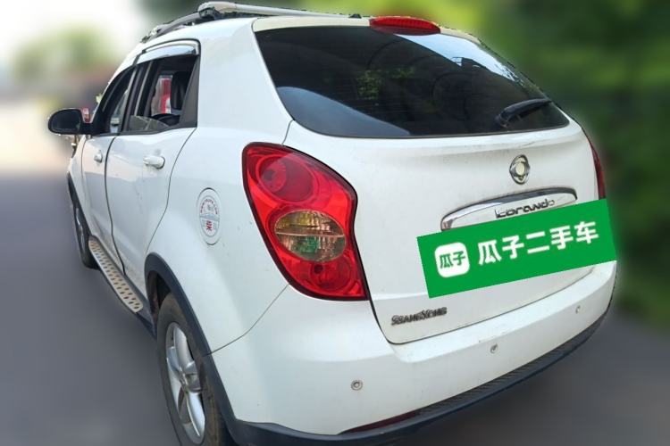 Used SsangYong Korando 2011 2.0T Diesel Two-Wheel Drive Automatic Elite Navigation Version Rear Left 45 Deg