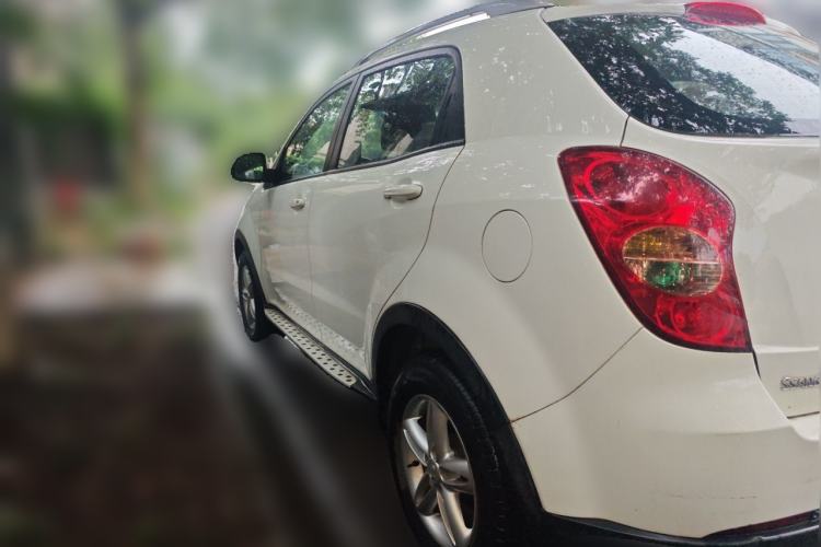 Used SsangYong Korando 2011 2.0T Diesel Two-Wheel Drive Automatic Elite Navigation Version Rear Left 45 Deg