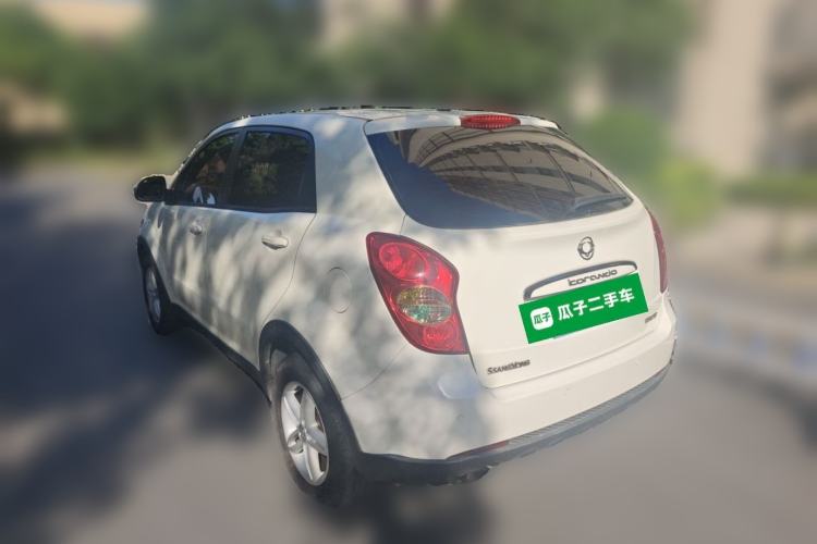 Used SsangYong Korando 2011 2.0T Diesel Two-Wheel Drive Automatic Elite Navigation Version Rear Left 45 Deg