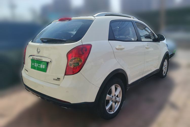 Used SsangYong Korando 2011 2.0T Diesel 4x4 Automatic Elite Navigation Edition Rear Right 45 Deg