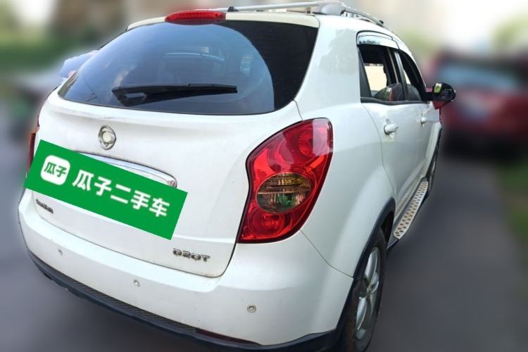 Used SsangYong Korando 2011 2.0T Diesel Two-Wheel Drive Automatic Elite Navigation Version Rear Right 45 Deg