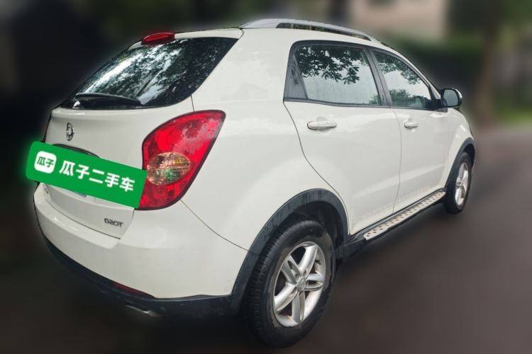 Used SsangYong Korando 2011 2.0T Diesel Two-Wheel Drive Automatic Elite Navigation Version Rear Right 45 Deg