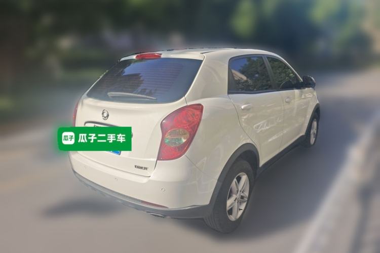 Used SsangYong Korando 2011 2.0T Diesel Two-Wheel Drive Automatic Elite Navigation Version Rear Right 45 Deg