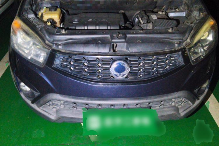 Used SsangYong Korando 2013 2.0L Gasoline Two-Wheel Drive Automatic Elite Edition Engine Bay