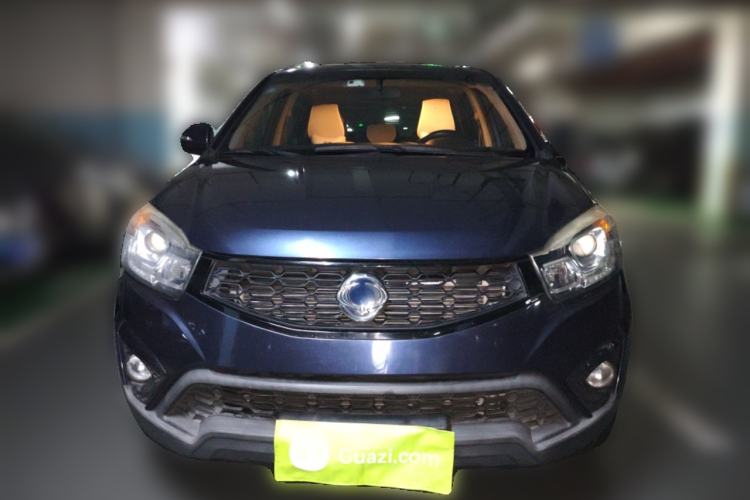 Used SsangYong Korando 2013 2.0L Gasoline Two-Wheel Drive Automatic Elite Edition Front