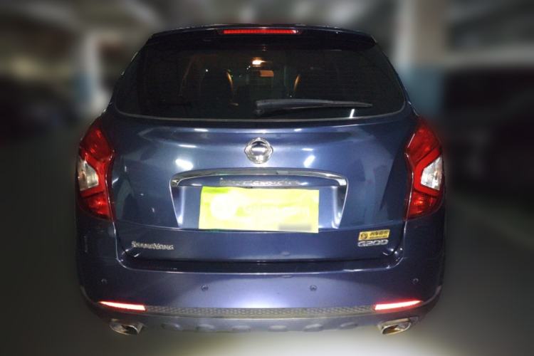 Used SsangYong Korando 2013 2.0L Gasoline Two-Wheel Drive Automatic Elite Edition Rear