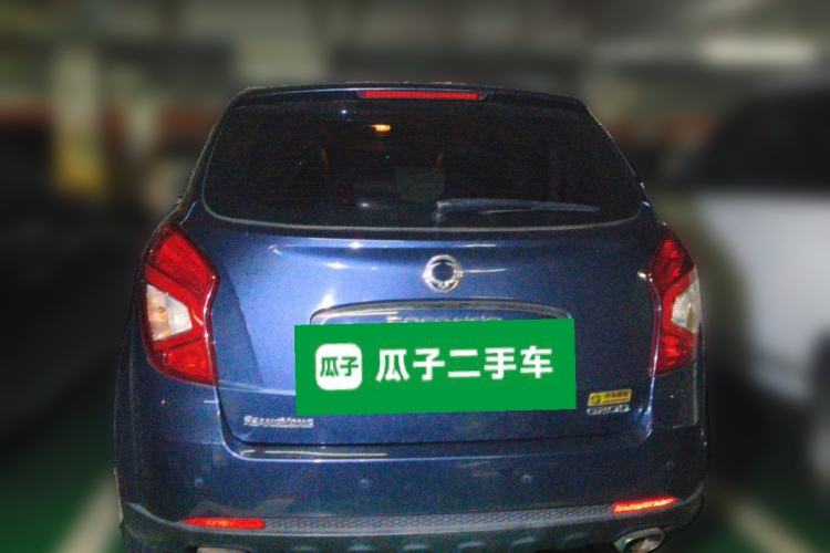 Used SsangYong Korando 2013 2.0L Gasoline Two-Wheel Drive Automatic Elite Edition Rear