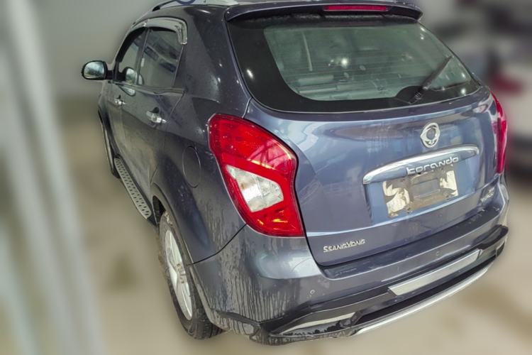 Used SsangYong Korando 2013 2.0L Gasoline 4x4 Automatic Elite Navigation Edition Rear Left 45 Deg