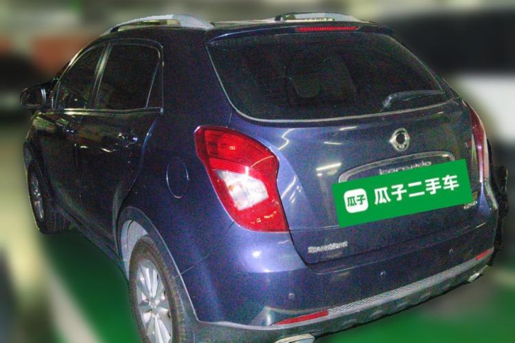 Used SsangYong Korando 2013 2.0L Gasoline Two-Wheel Drive Automatic Elite Edition Rear Left 45 Deg