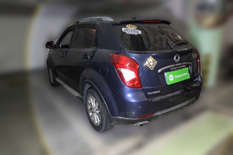 Used SsangYong Korando 2013 2.0L Gasoline Two-Wheel Drive Automatic Elite Edition Rear Left 45 Deg