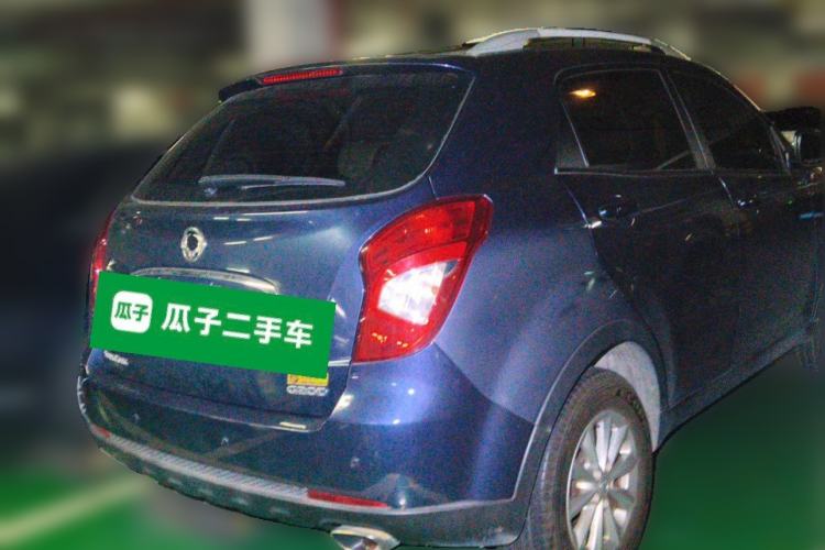 Used SsangYong Korando 2013 2.0L Gasoline Two-Wheel Drive Automatic Elite Edition Rear Right 45 Deg
