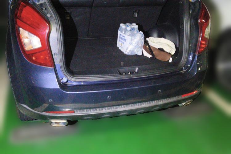 Used SsangYong Korando 2013 2.0L Gasoline Two-Wheel Drive Automatic Elite Edition Trunk