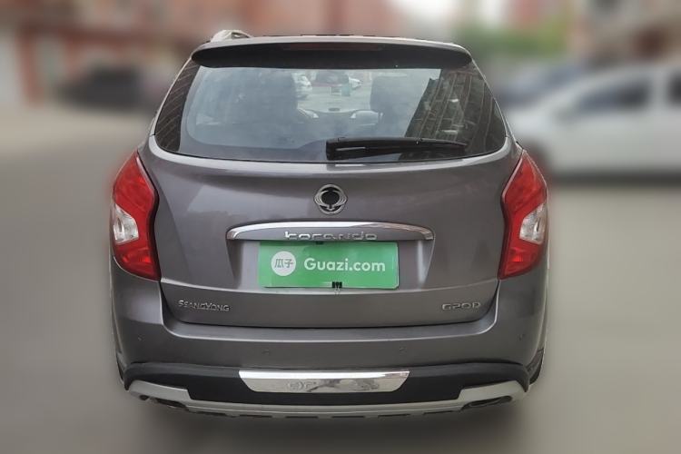 Used SsangYong Korando 2013 2.0L Gasoline Two-Wheel Drive Automatic Luxury Navigation Edition Rear