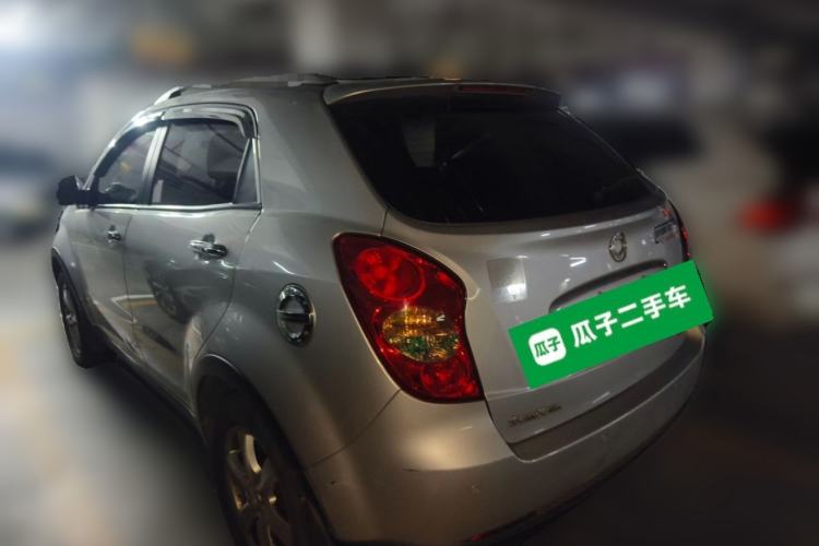 Used SsangYong Korando 2013 2.0L Gasoline 4x4 Automatic Elite Navigation Edition Rear Left 45 Deg