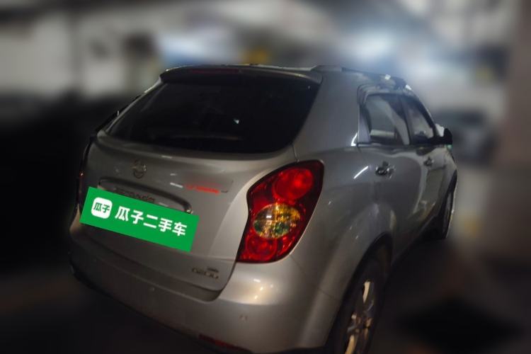 Used SsangYong Korando 2013 2.0L Gasoline 4x4 Automatic Elite Navigation Edition Rear Right 45 Deg