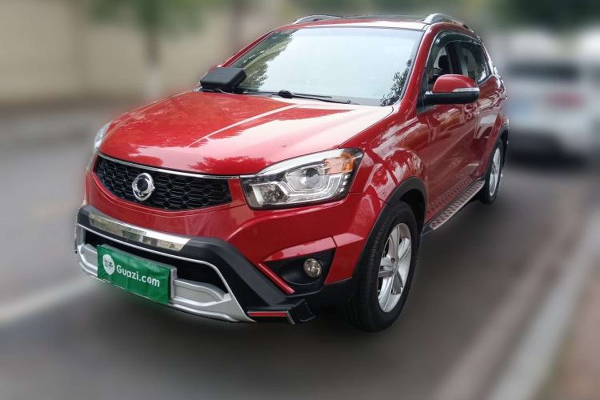 Used SsangYong Korando 2013 2.0L Gasoline 4x4 Automatic Elite Navigation Edition Front Left 45 Deg