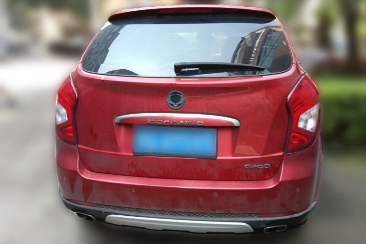 Used SsangYong Korando 2013 2.0L Gasoline Two-Wheel Drive Automatic Elite Edition Rear