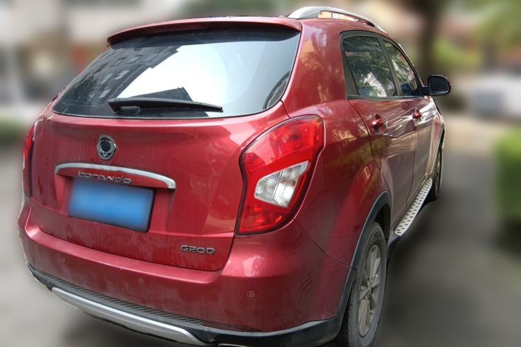 Used SsangYong Korando 2013 2.0L Gasoline Two-Wheel Drive Automatic Elite Edition Rear Right 45 Deg