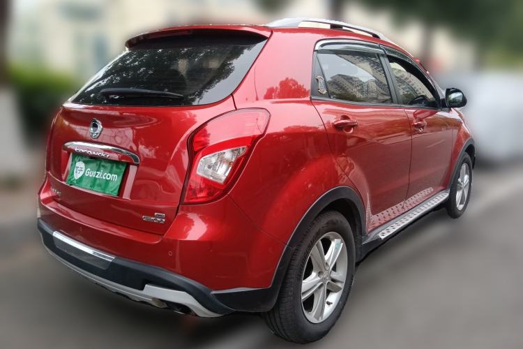Used SsangYong Korando 2013 2.0L Gasoline 4x4 Automatic Elite Navigation Edition Rear Right 45 Deg