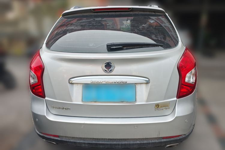 Used SsangYong Korando 2013 2.0L Gasoline Two-Wheel Drive Automatic Elite Edition Rear