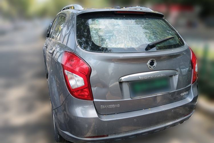Used SsangYong Korando 2013 2.0L Gasoline Two-Wheel Drive Automatic Elite Edition Rear Left 45 Deg