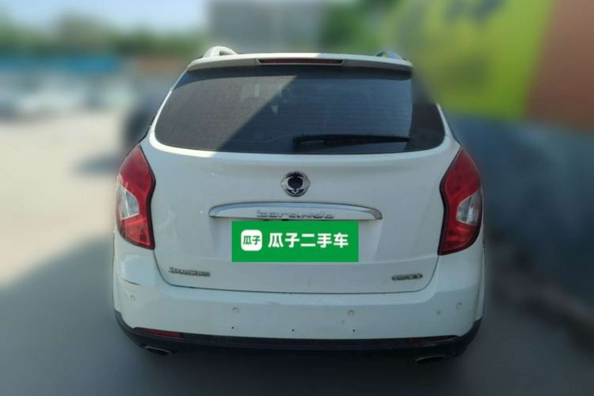 Used SsangYong Korando 2013 2.0L Gasoline Two-Wheel Drive Automatic Elite Edition Rear