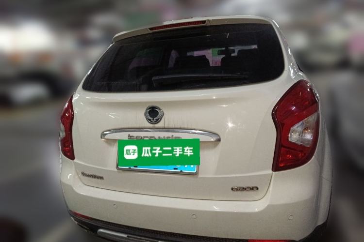 Used SsangYong Korando 2013 2.0L Gasoline Two-Wheel Drive Automatic Luxury Navigation Edition Rear