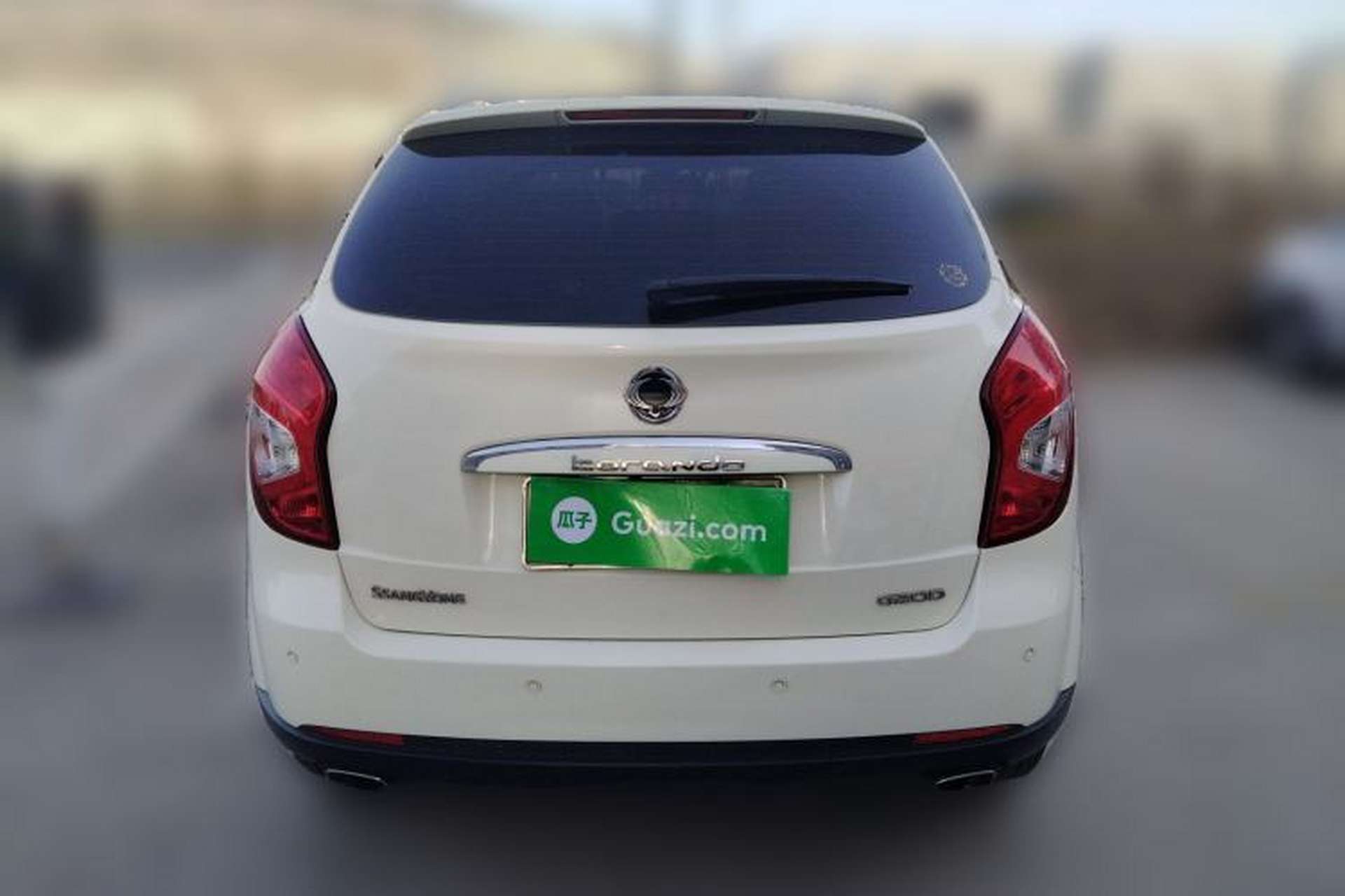 Used SsangYong Korando 2013 2.0L Gasoline Two-Wheel Drive Automatic Luxury Navigation Edition Rear