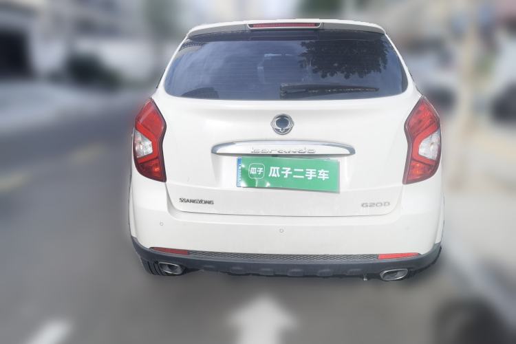 Used SsangYong Korando 2013 2.0L Gasoline 4x4 Automatic Elite Navigation Edition Rear