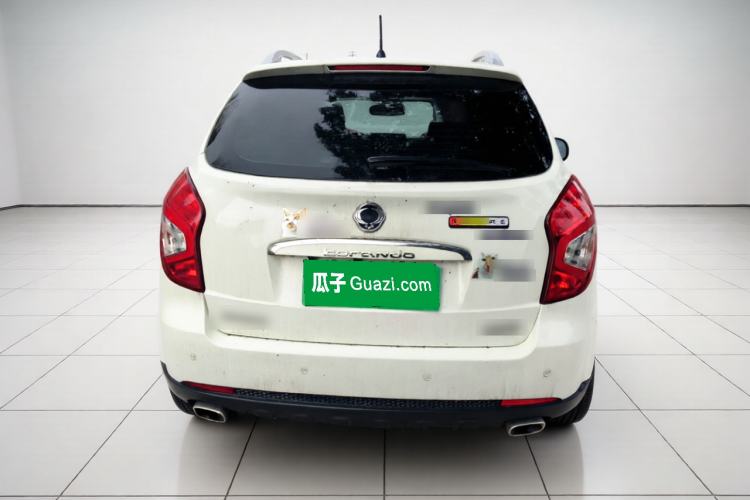 Used SsangYong Korando 2013 2.0L Gasoline Two-Wheel Drive Automatic Elite Edition Rear