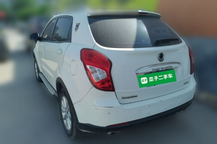 Used SsangYong Korando 2013 2.0L Gasoline Two-Wheel Drive Automatic Elite Edition Rear Left 45 Deg