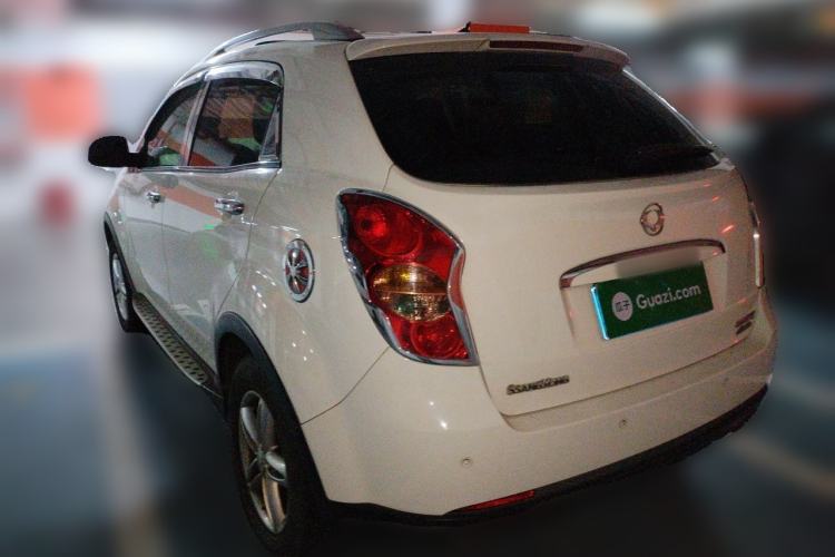 Used SsangYong Korando 2013 2.0L Gasoline Two-Wheel Drive Automatic Elite Edition Rear Left 45 Deg