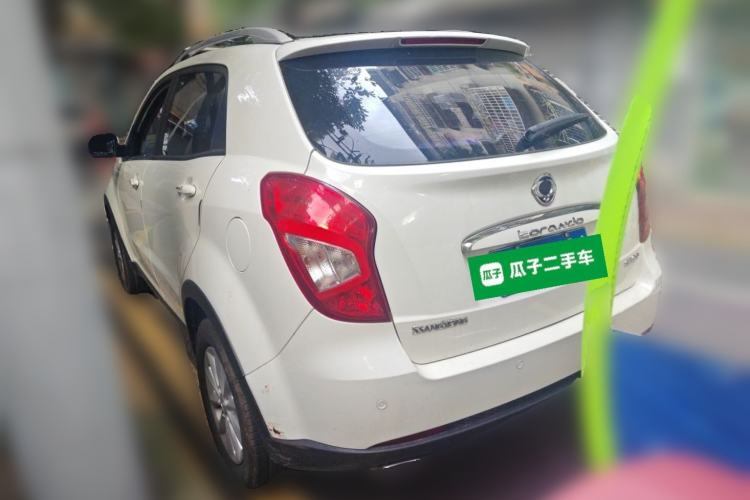 Used SsangYong Korando 2013 2.0L Gasoline Two-Wheel Drive Automatic Elite Edition Rear Left 45 Deg