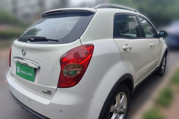Used SsangYong Korando 2013 2.0L Gasoline 4x4 Automatic Elite Navigation Edition Rear Right 45 Deg
