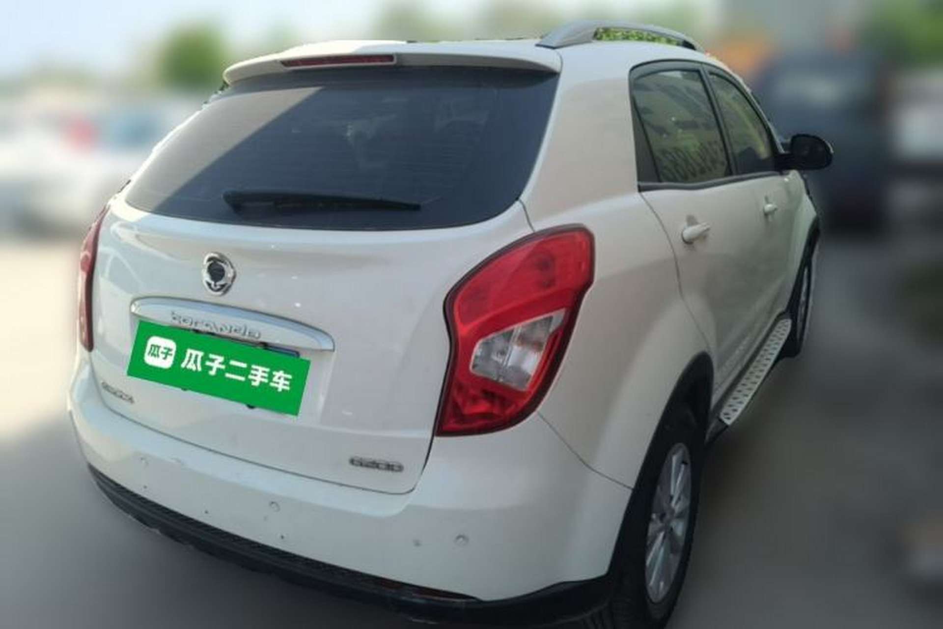 Used SsangYong Korando 2013 2.0L Gasoline Two-Wheel Drive Automatic Elite Edition Rear Right 45 Deg