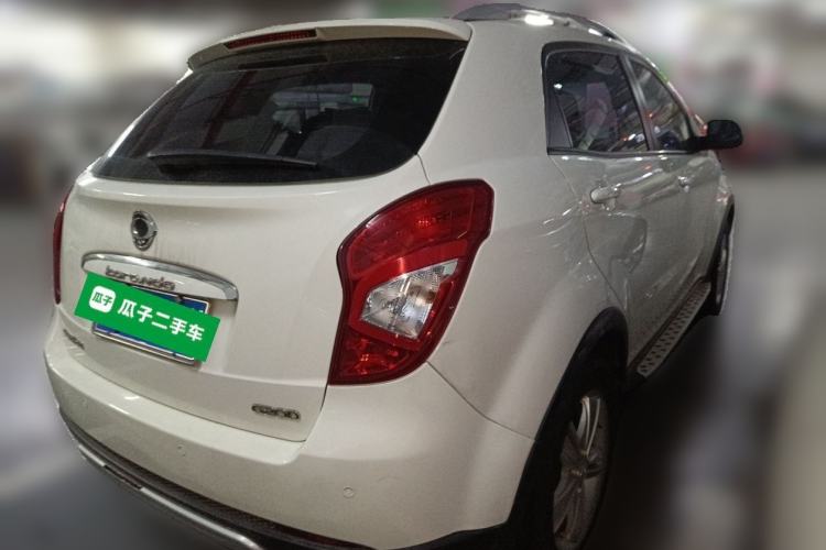 Used SsangYong Korando 2013 2.0L Gasoline Two-Wheel Drive Automatic Luxury Navigation Edition Rear Right 45 Deg