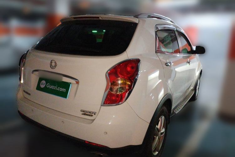 Used SsangYong Korando 2013 2.0L Gasoline Two-Wheel Drive Automatic Elite Edition Rear Right 45 Deg